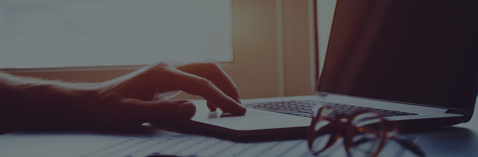 Contact page header